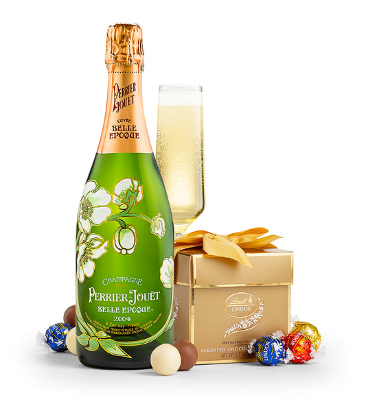 Classic LINDOR Assorted Truffle Box with Perrier-Jouët Belle Epoque